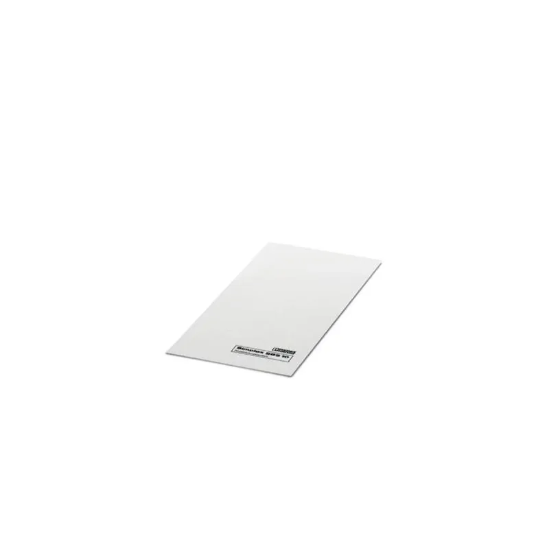 Phoenix Contact Kennzeichnungskarten SBS10: UNBEDRUCKT weiss unbeschriftet