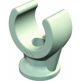 OBO Sockel-Klemmschelle 2962 10mm lichtgrau