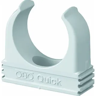OBO Quick-Schelle 2955 F/M40 reinweiss flammwidrig