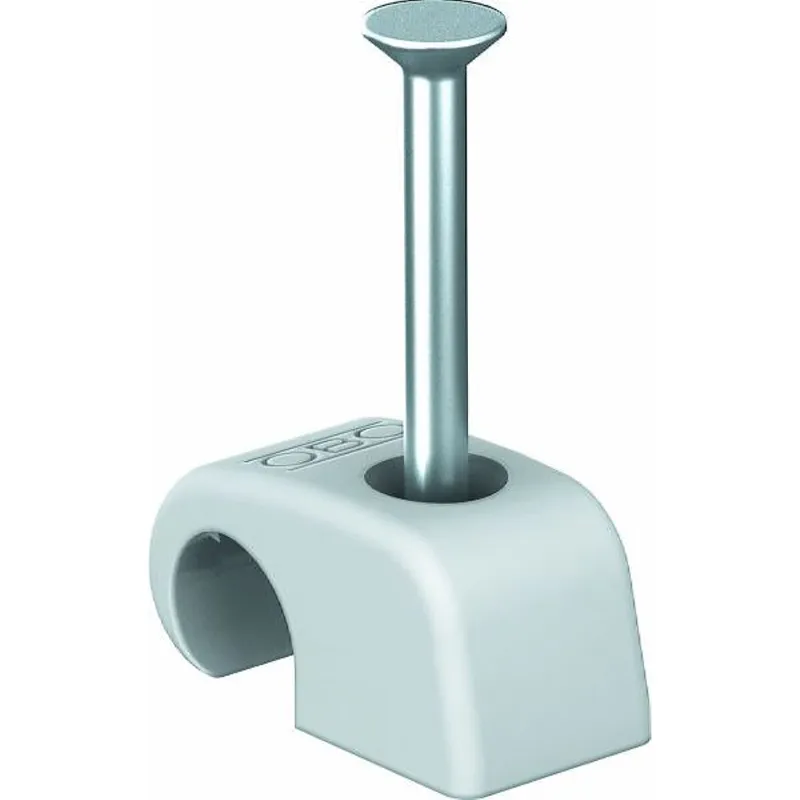 OBO Haft-Clip 2027 10-14mm, L25 lichtgrau