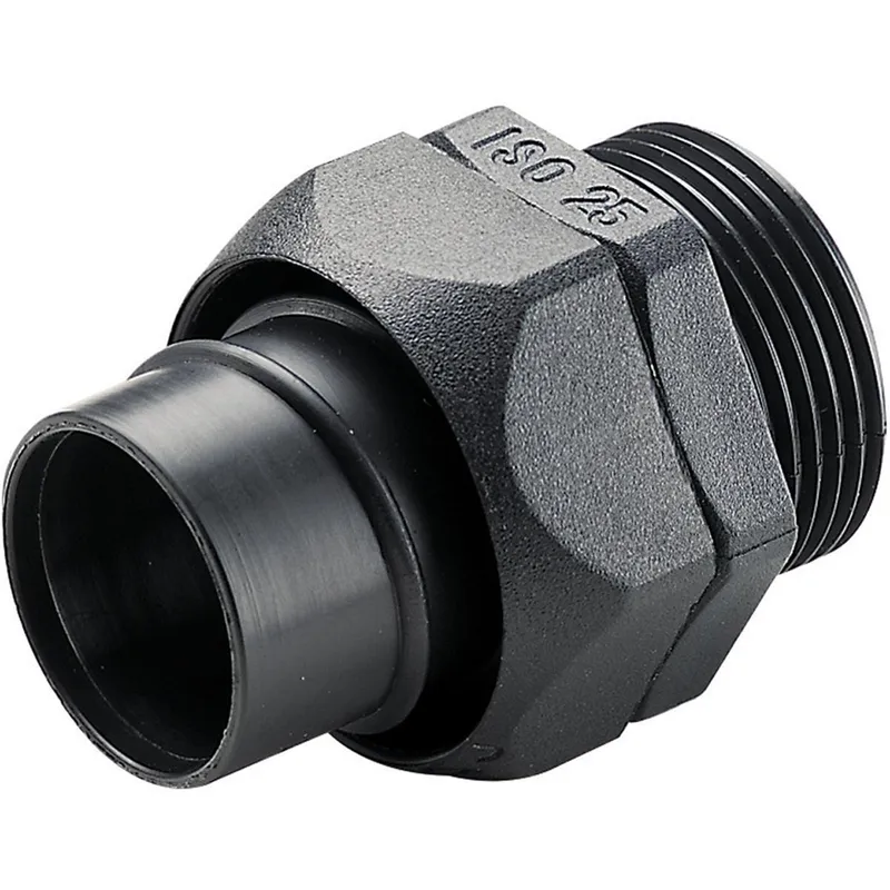 Legrand Verschraubung 381658 MG G1" schwarz