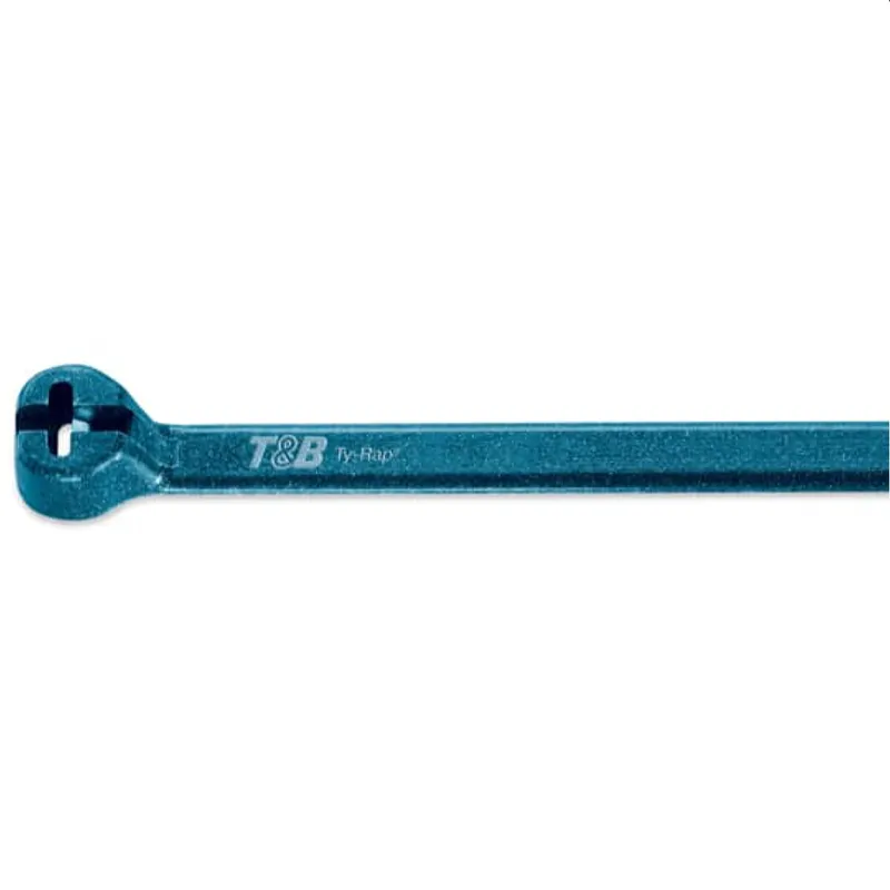 ABB Stotz-Kontakt Kabelbinder TY525MR-PDT 186x4,6 mm 135N hellblau