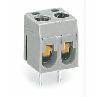 WAGO Leiterplattenklemme 2,5 mm? Rastermaß 5,08 mm grau 237-132