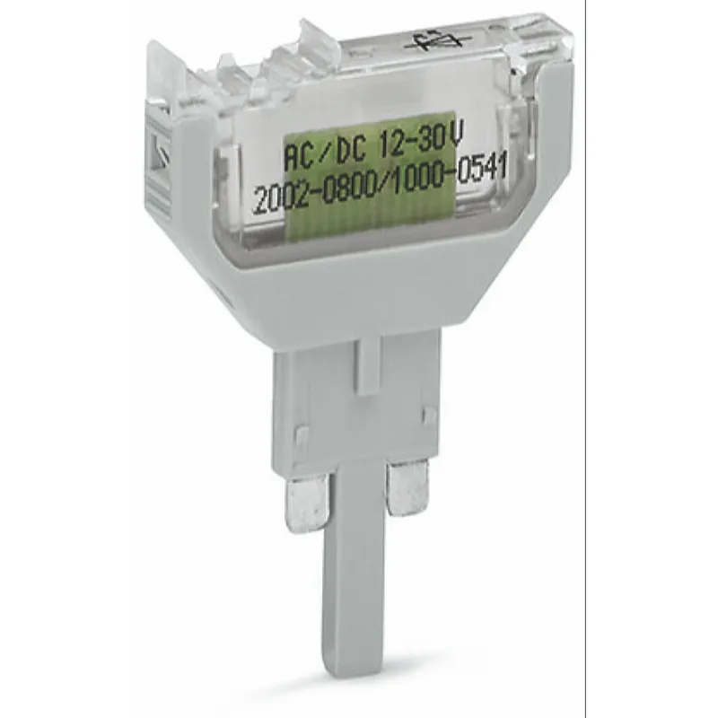 WAGO Bauelementestecker für Basisklemmen 1-polig grau 2002-800/1000-541