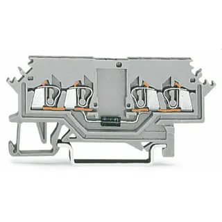 WAGO Bauelementklemme 4 Leiter mit Diode 1N4007 grau 279-623/281-410