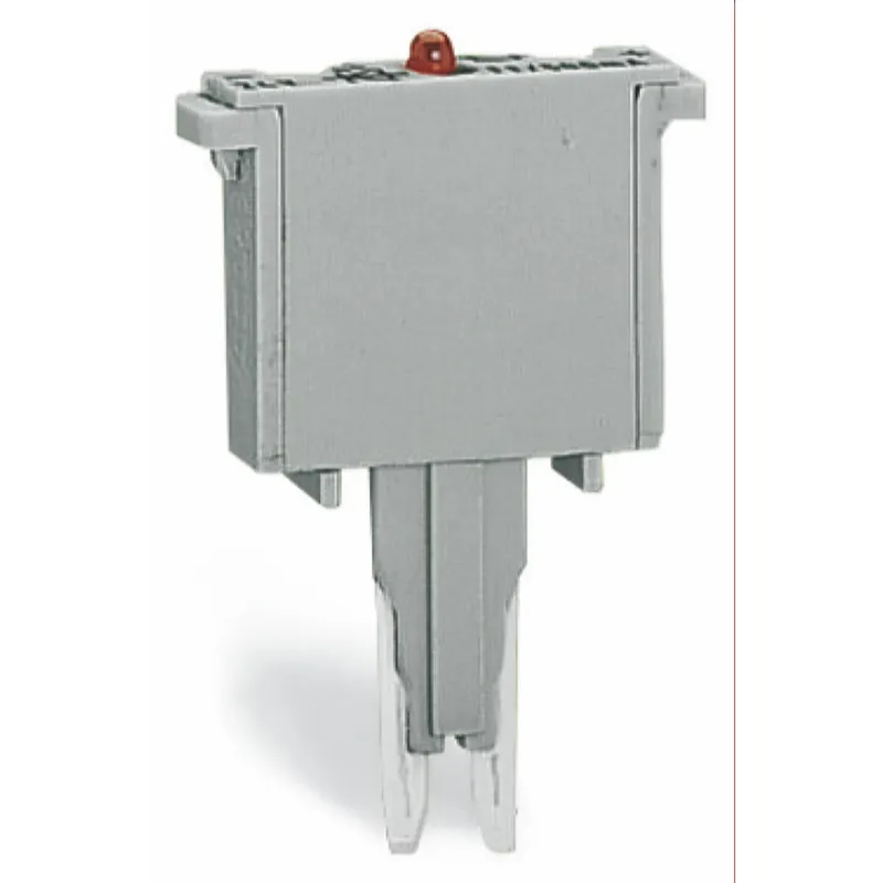 WAGO Bauelementestecker für Basisklemmen 2-polig grau 280-801/281-413