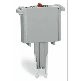 WAGO Bauelementestecker für Basisklemmen 2-polig grau 280-801/281-415