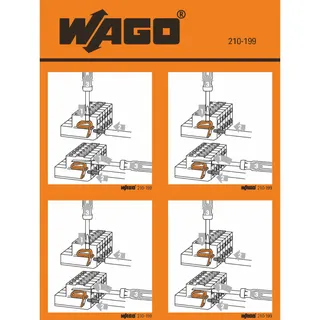 WAGO Handhabungsaufkleber für MULTI CONNECTION SYSTEM 210-199
