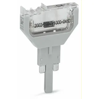WAGO Bauelementestecker für Basisklemmen 2-polig grau 2002-800/1000-410