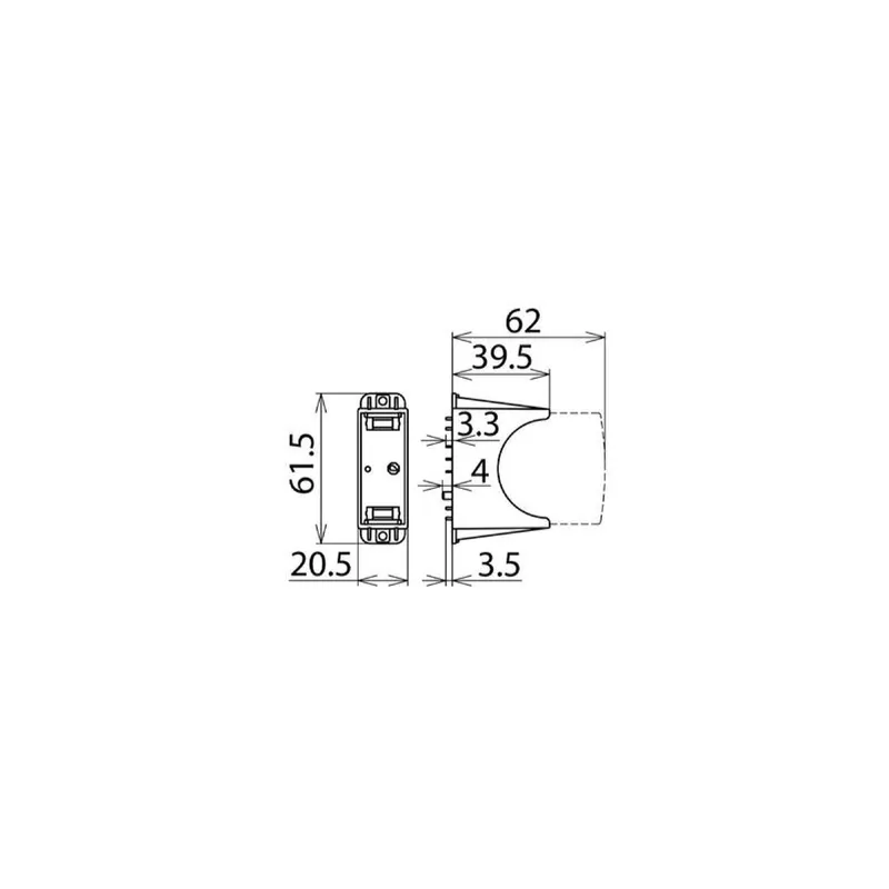 Dehn & Söhne Leiterplattensockel 952753 DG PCB PV SCI 300FM