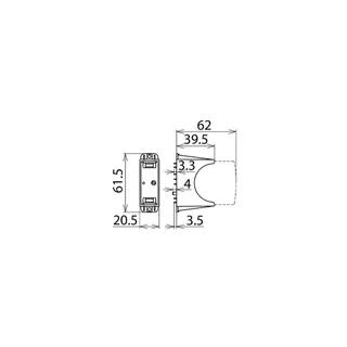 Dehn & Söhne Leiterplattensockel 952753 DG PCB PV SCI 300FM