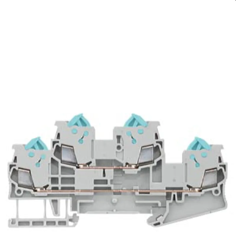 Siemens Doppelstockklemme mit Schnellanschluss grau 8WH3020-0AE00
