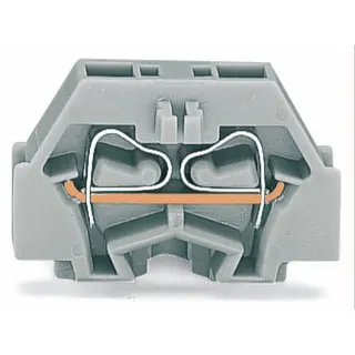 WAGO 2 Leiter Klemme 260-301 1,5qmm grau