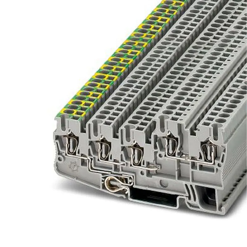 Phoenix Contact Installationsschutzleiterklemme STIO 2,5/4-PE/2B/L