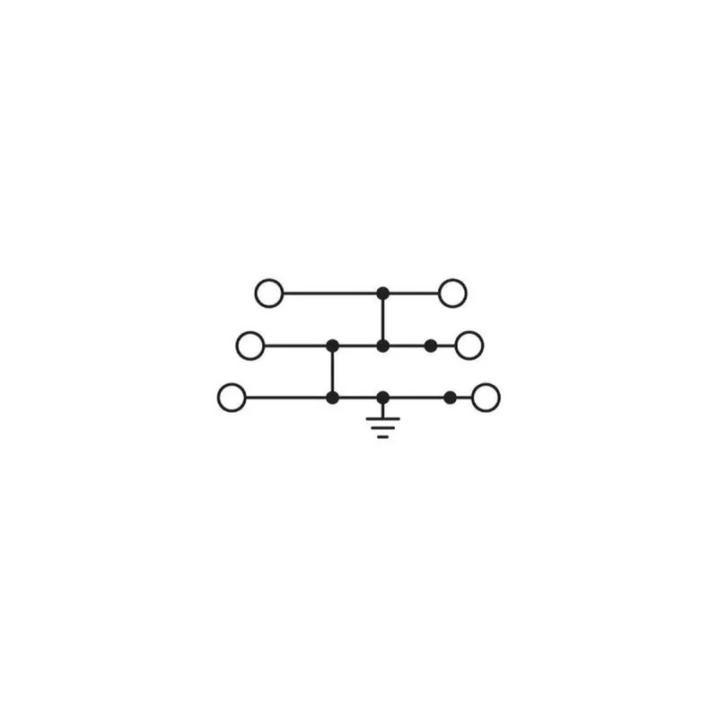 Phoenix Contact Schutzleiter-Reihenklemme UT 2,5-3PE