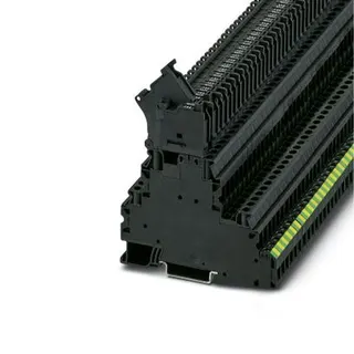 Phoenix Contact Sicherungsreihenklemme UT 4-PE/L/HESILED 24 (5X20)
