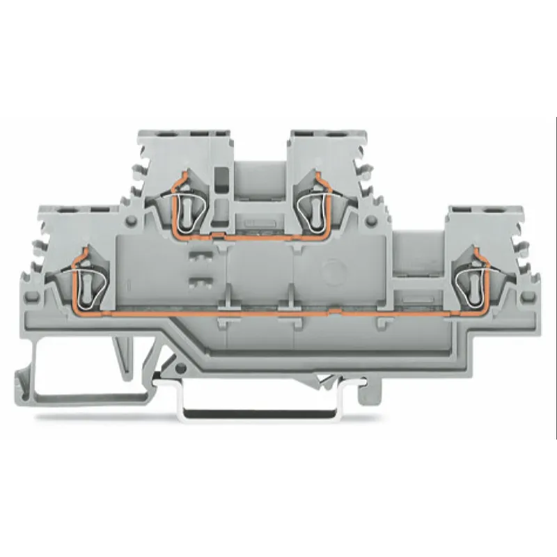 WAGO Doppelstockklemme 279-501 1,5qmm L/L, grau