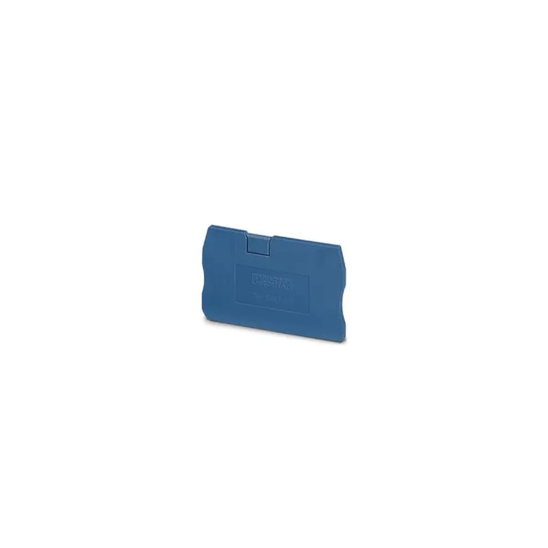 Phoenix Contact Abschlussdeckel D-ST 2,5 BU L: 48,5mm B: 2,2mm blau