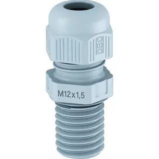 OBO Kabelverschraubung V-TEC VM lang M25 silbergrau