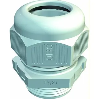 OBO Kabelverschraubung V-TEC PG13,5 silbergrau