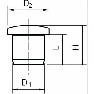 OBO Verschlussstopfen 107VS/VM 20mm lichtgrau – Bild 2