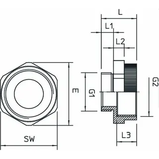 OBO Erweiterung 107 E M 32-40 PA M - M – Bild 2