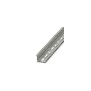 Phoenix Contact Hutprofil-Tragschiene Stahl NS35/15 2000mm gelocht 35x15xmm