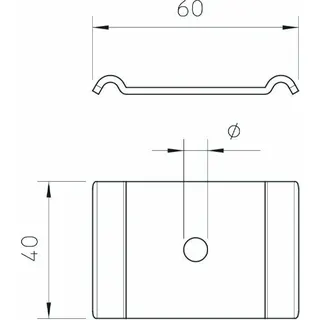 OBO Klemmstück GKS 50 11 FT für Schraube M10 – Bild 2