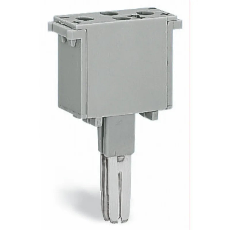 WAGO Bauelementestecker 2-polig mit Diode 1N4007 grau 280-803/281-411
