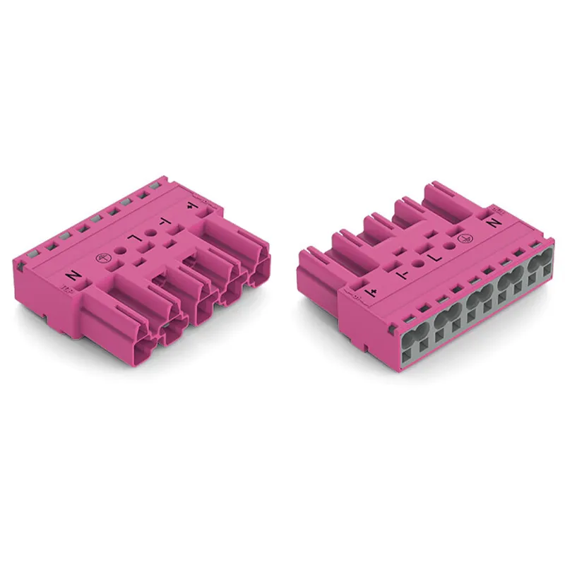 WAGO Stecker 5-polig Kod. B pink 770-295/080-000
