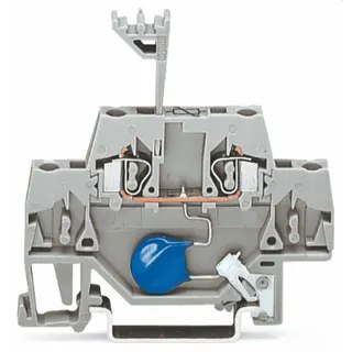WAGO Bauelementklemme Doppelstock mit Varistor grau 280-502/281-614