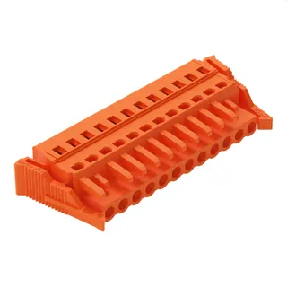 WAGO 1-Leiter-Federleiste CAGE CLAMP® 2,5 mm? orange 231-306/037-000