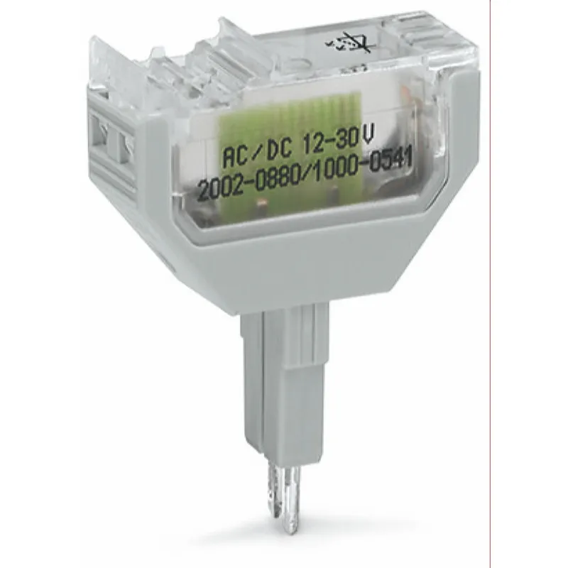 WAGO Bauelementestecker 2-polig LED rot mehrfarbig 2002-880/1000-542