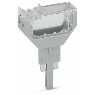 WAGO Leerstecker 10,4 mm breit 2-polig grau 2002-810