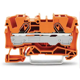 WAGO 2-Leiter-Durchgangsklemme 6 mm? für Anwendungen Ex e II geeignet orange 2006-1202