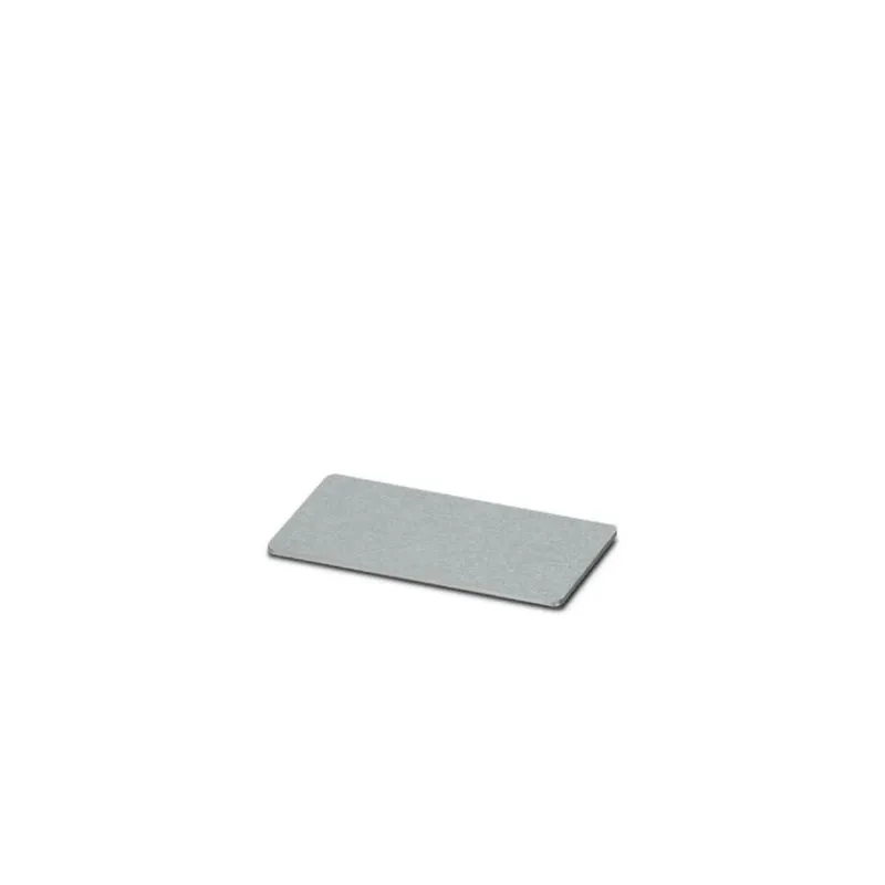 Phoenix Contact Gerätemarker EMLP-AL (60X30) aluminium unbeschriftet