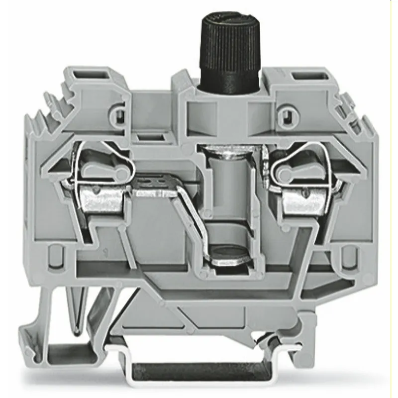 WAGO 2 Leiter Sicherungsklemme 282-128 6qmm grau