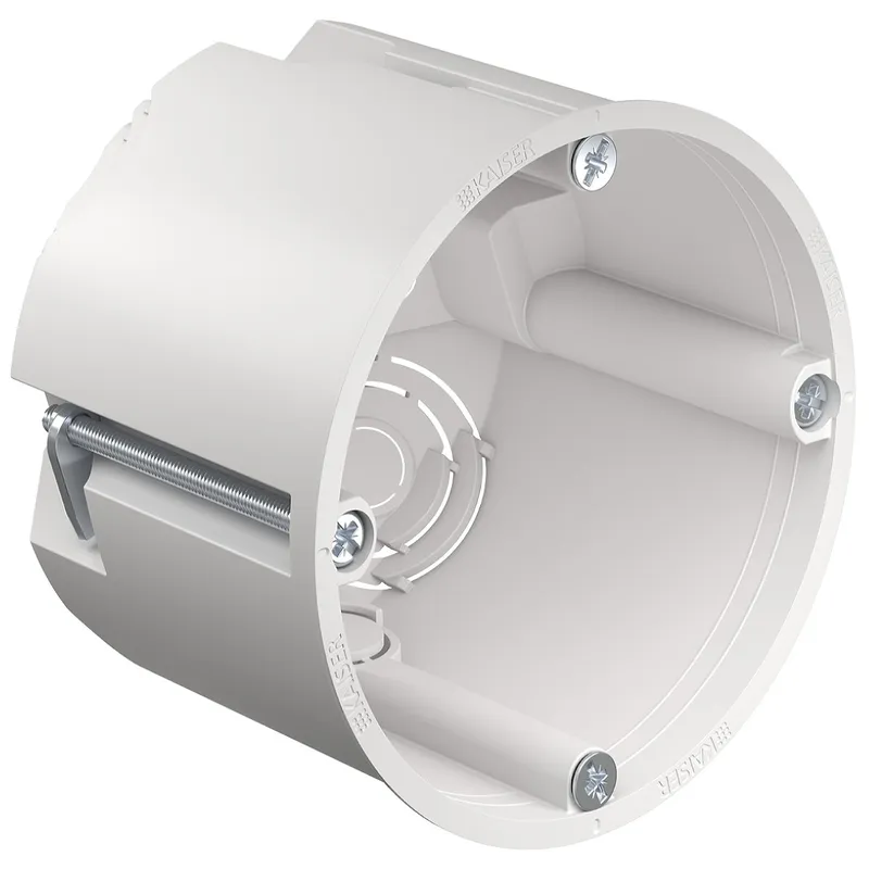 Kaiser Hohlwand Geräte-Verbindungsdose O-range halogenfrei D: 68mm T: 62mm weis 9064-78