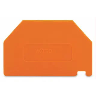 WAGO Trennwand 2 mm dick überstehend orange 281-322