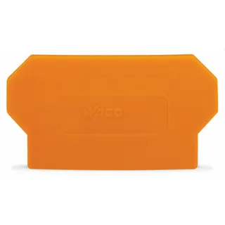 WAGO Trennwand 2 mm dick überstehend grau 284-337