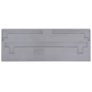 WAGO Trennwand 2 mm dick überstehend lichtgrau 283-355