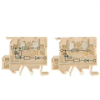 Weidmüller Klemmen mit Einbauten KDKS1/EN LD 230VAC 8148910000