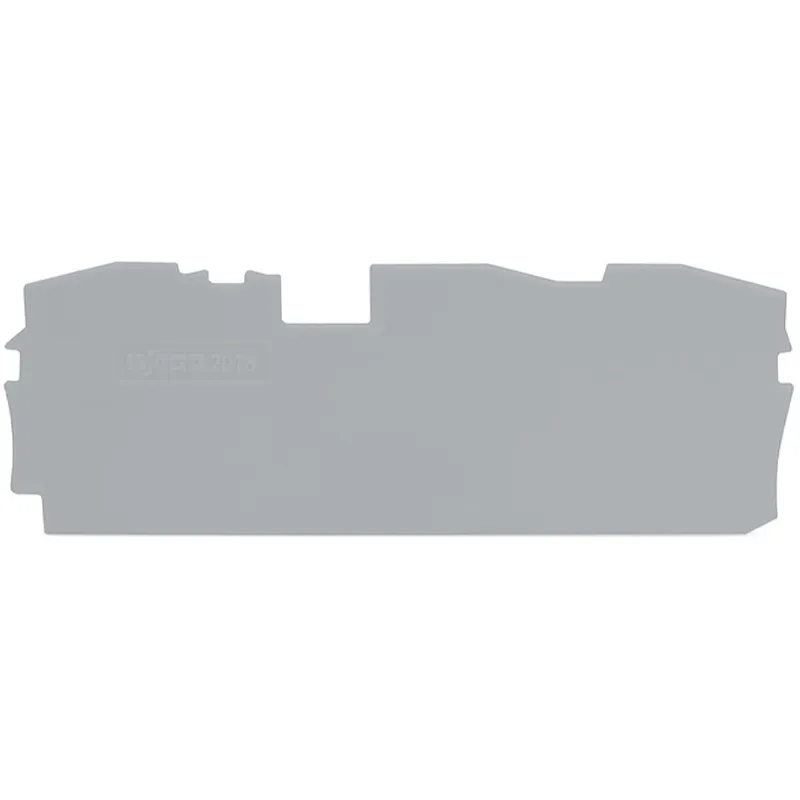 WAGO Abschlussplatte u. Zwischenplatte 2016-1391 TOPJOB S für 16qmm grau