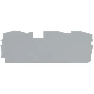 WAGO Abschlussplatte u. Zwischenplatte 2016-1391 TOPJOB S für 16qmm grau
