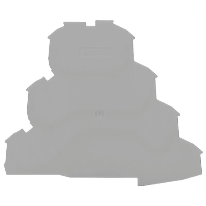WAGO Abschlussplatte 2002-4191 4SK-2L grau