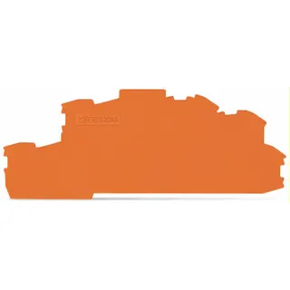 WAGO Abschlussplatte u. Zwischenplatte 2003-6692 orange