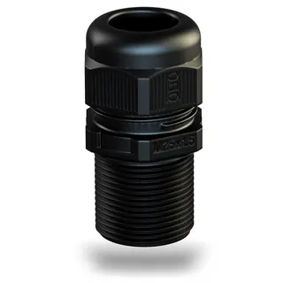 OBO Kabelverschraubung V-TEC VM LL25 SW vollmetrisch lang 24mm