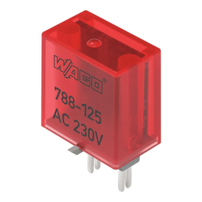 WAGO Zubehör für Relaismodule Betriebsanzeige rot Betriebsnennspannung DC 110 V 788-122