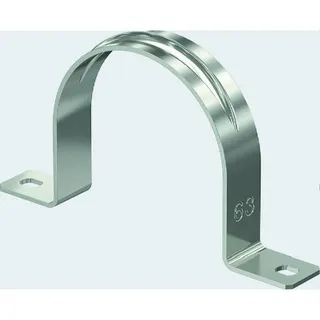 OBO Befestigungsschelle 605 63 V4A zweilappig 63mm
