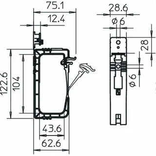 OBO Grip Sammelhalterung 2031F40 grau flammwidrig – Bild 2